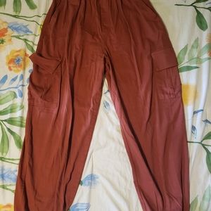 Burnt Orange Cargo Pants/Joggers